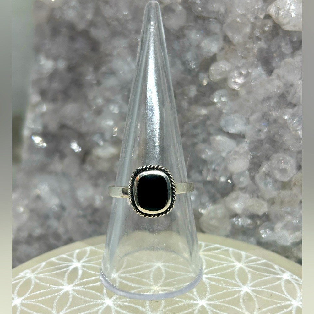 Black Onyx 925 Ring